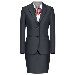 Large-scale customized women's suits 50% wool 50% polyester 270grams waist trim insurance financial industry suits single row two button women's suit suppliers CHENSHANG WY5002 SKLS073 Large-scale customized women's suits 50% wool 50% polyester 270grams waist trim insurance financial industry suits single row two button women's suit suppliers CHENSHANG WY5002 SKLS073
